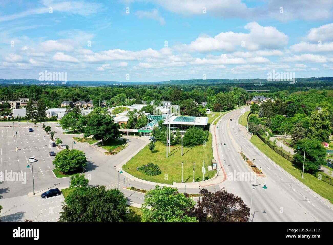 Un'antenna dei Giardini Botanici reali in Hamilton, Ontario, Canada Foto Stock