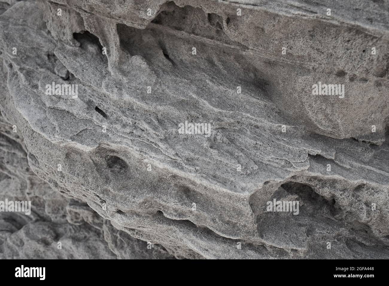 Splendide formazioni rocciose. Sculture naturali fatte da erosione di vento. Foto Stock