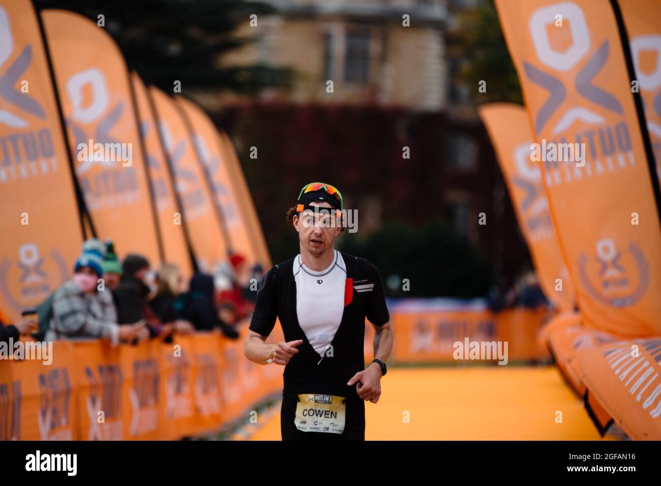 Outlaw X Triathlon 2020 - Parco Thoresby Domenica 27th Settembre 2020 Foto Stock