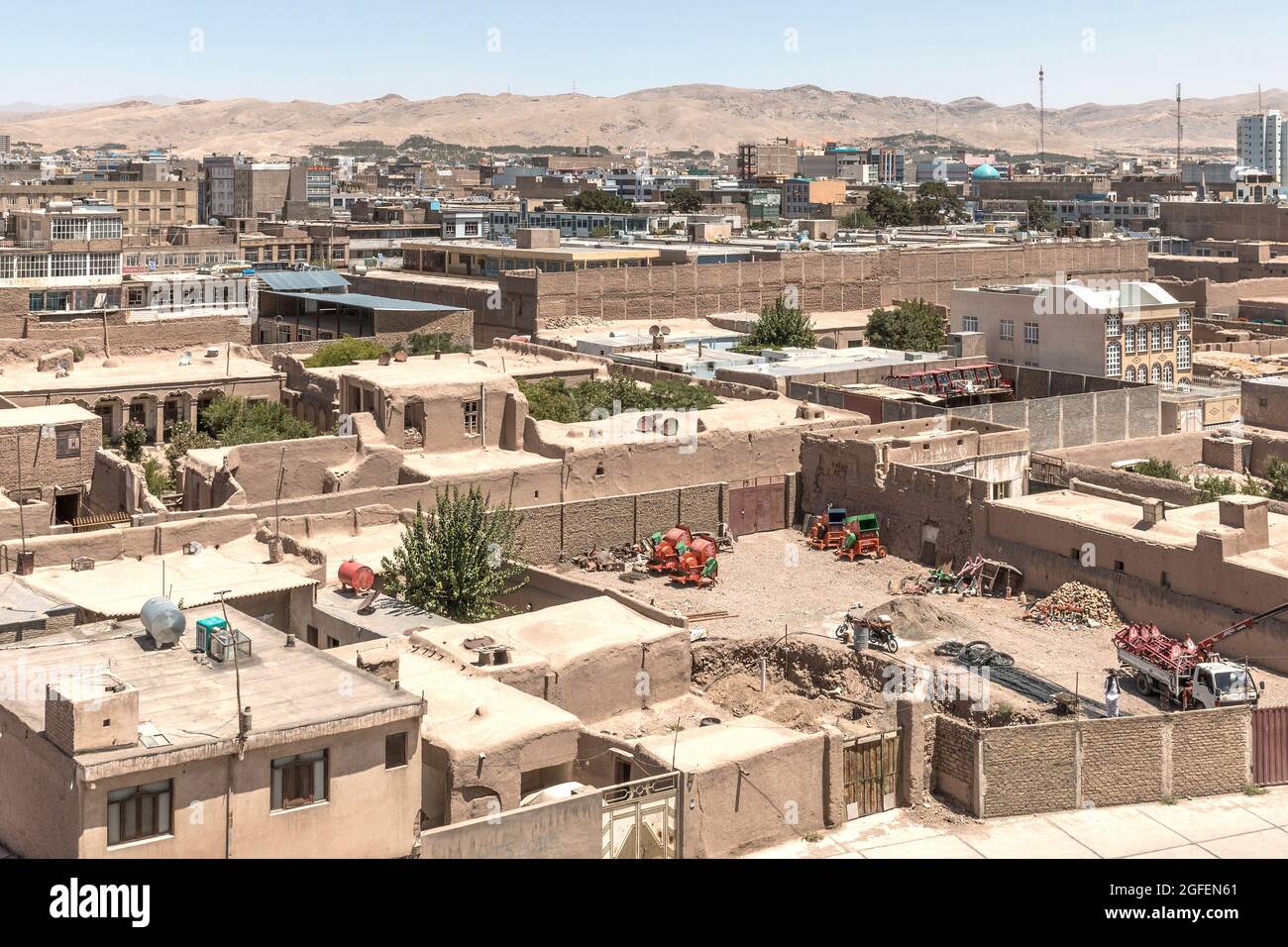 La Cittadella di Herat, Afghanistan Foto Stock