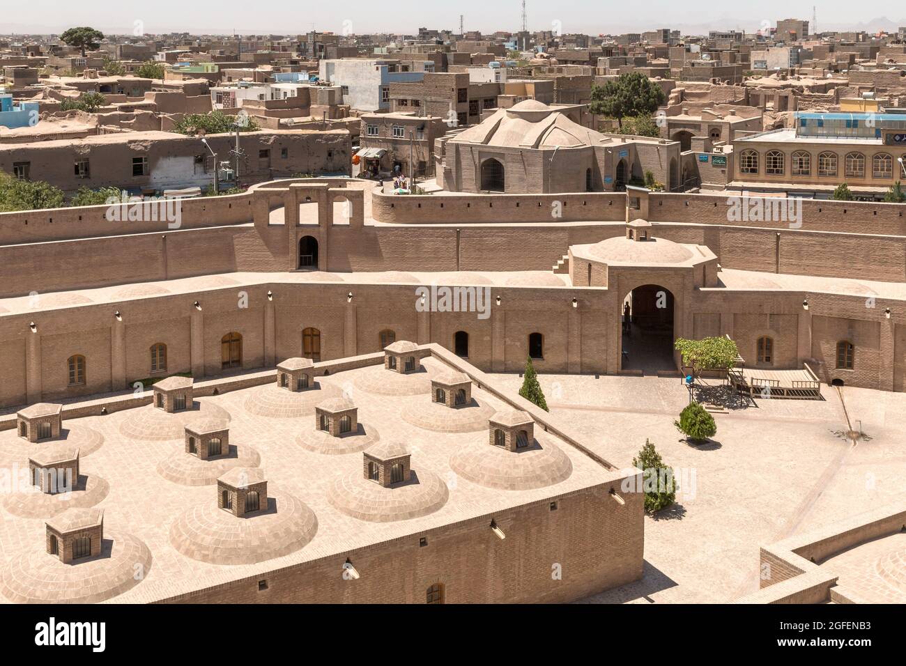 La Cittadella di Herat, Afghanistan Foto Stock