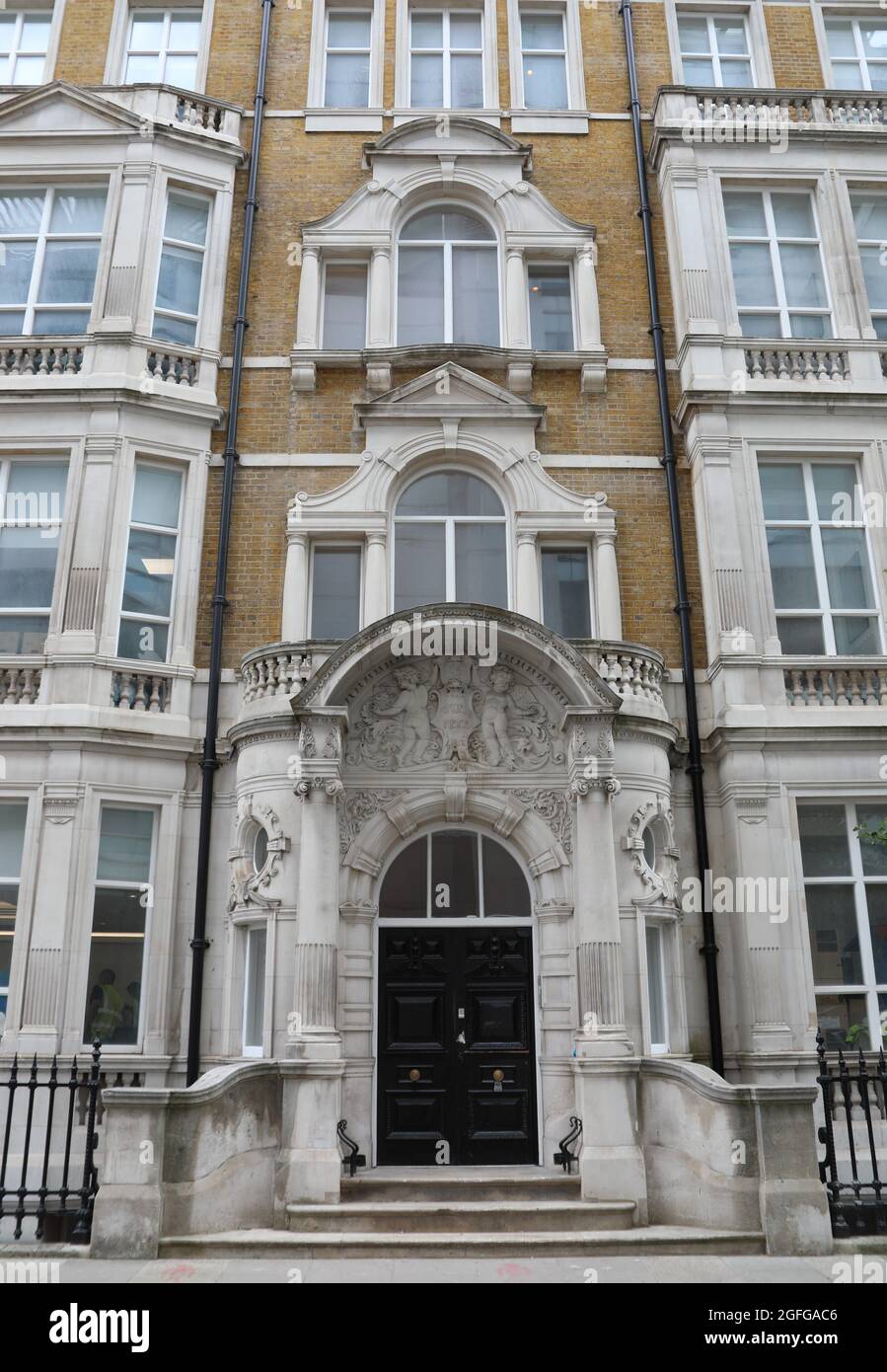 24 Portland Place a Londra Foto Stock