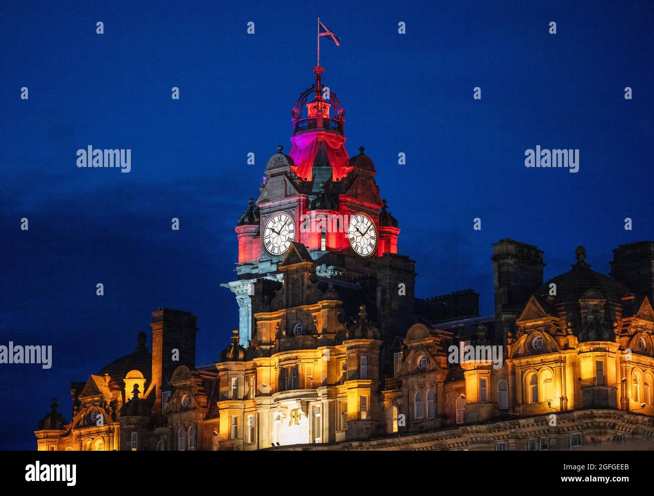 CITTÀ di Edimburgo, Scozia, Regno Unito Foto Stock