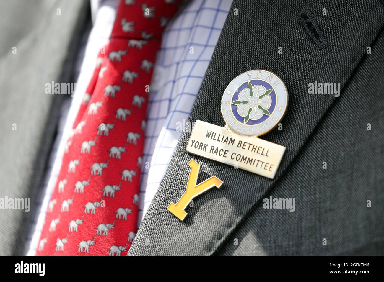 BETHELL,BADGE,BADGE, EBOR FESTIVAL 2021 YORK RACECOURSE, 2021 Foto Stock