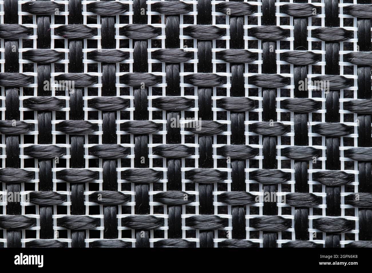 Primo piano di uno sfondo testurizzato in tessuto Foto Stock