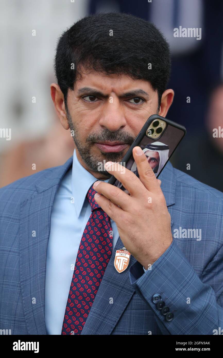 SAEED BIN SUROOR, TRAINER RACEHORSE, 2021 Foto Stock