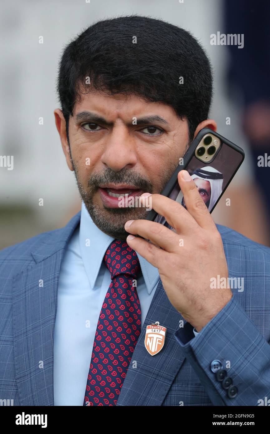 SAEED BIN SUROOR, TRAINER RACEHORSE, 2021 Foto Stock