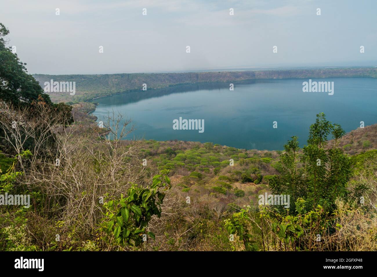Lago Laguna de Apoyo, Nicaragua Foto Stock