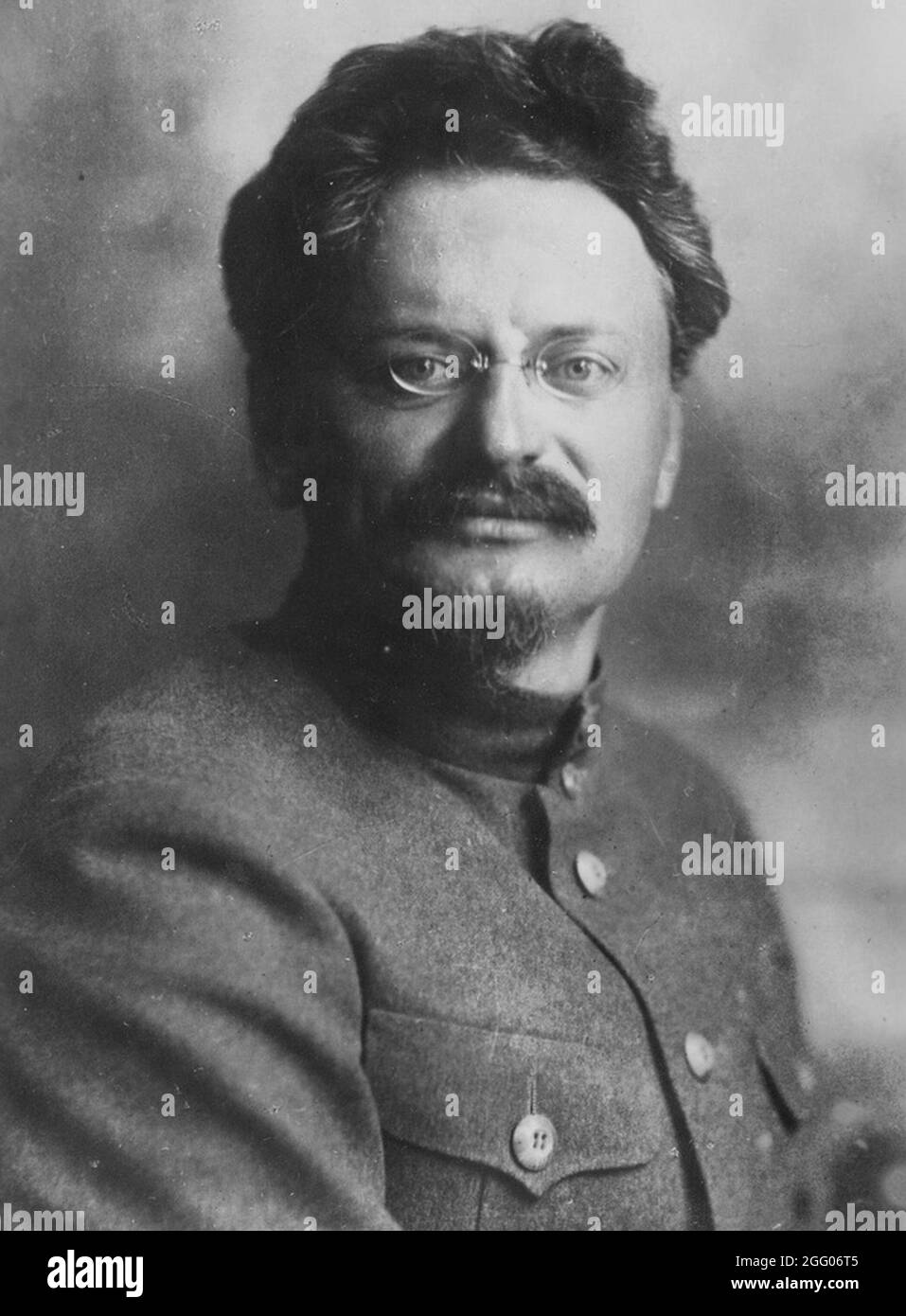 Leon Trotsky nel 1924 (45 anni) Foto Stock