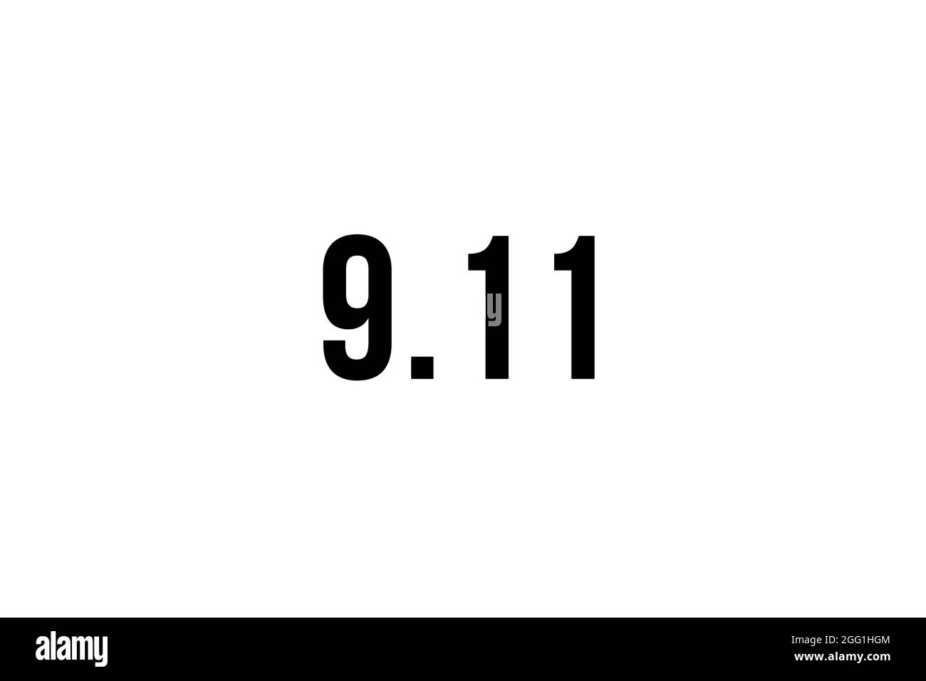 Ricorda sempre 9 11, settembre 11. Ricordandosi, Patriot giorno. Non dimenticheremo mai, gli attacchi terroristici del 2021 Foto Stock