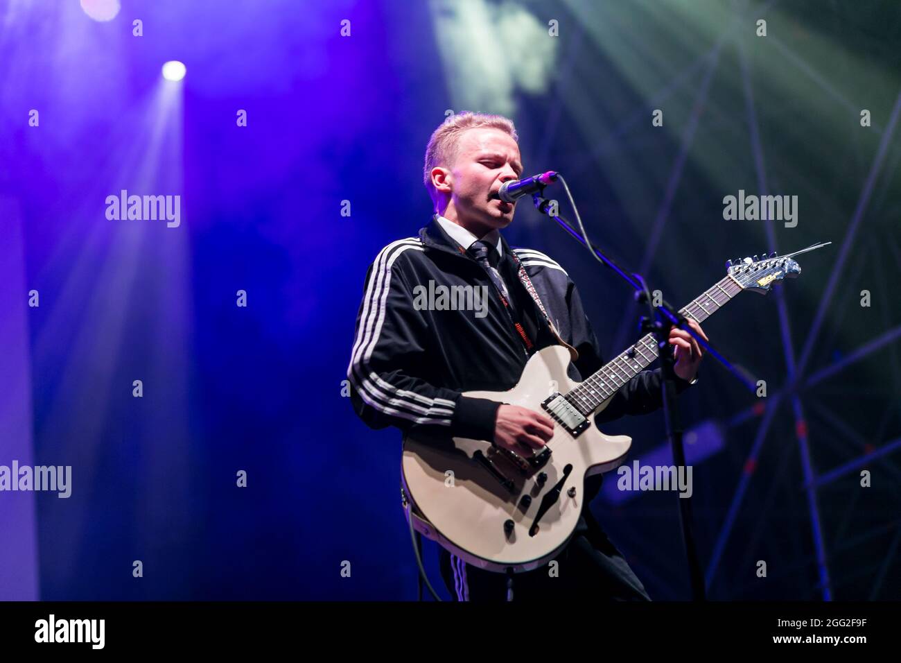 La band inglese Black midi si esibirà dal vivo durante il festival del TOdayse a Torino Foto Stock