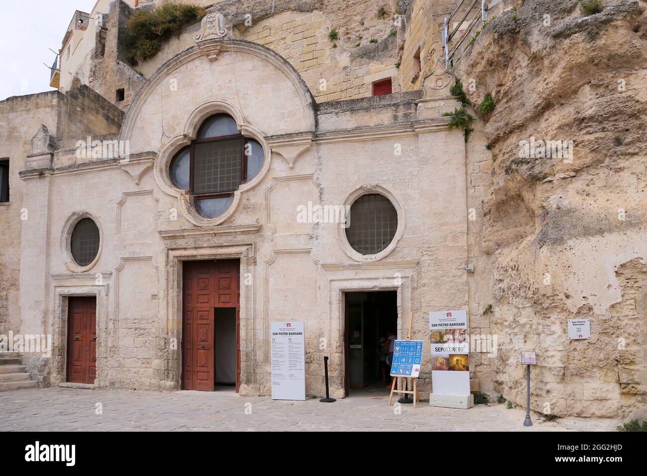 Chiesa di San Pietro Barisano Foto Stock