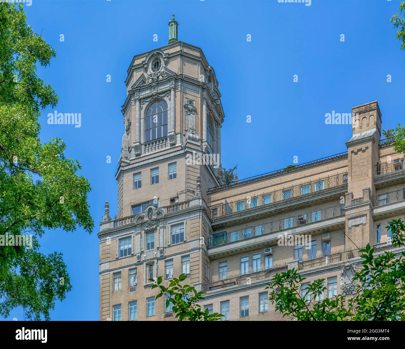 211 Central Park West, Beresford, l'edificio a tre torri di Emery Roth. (torre sud-est) Foto Stock