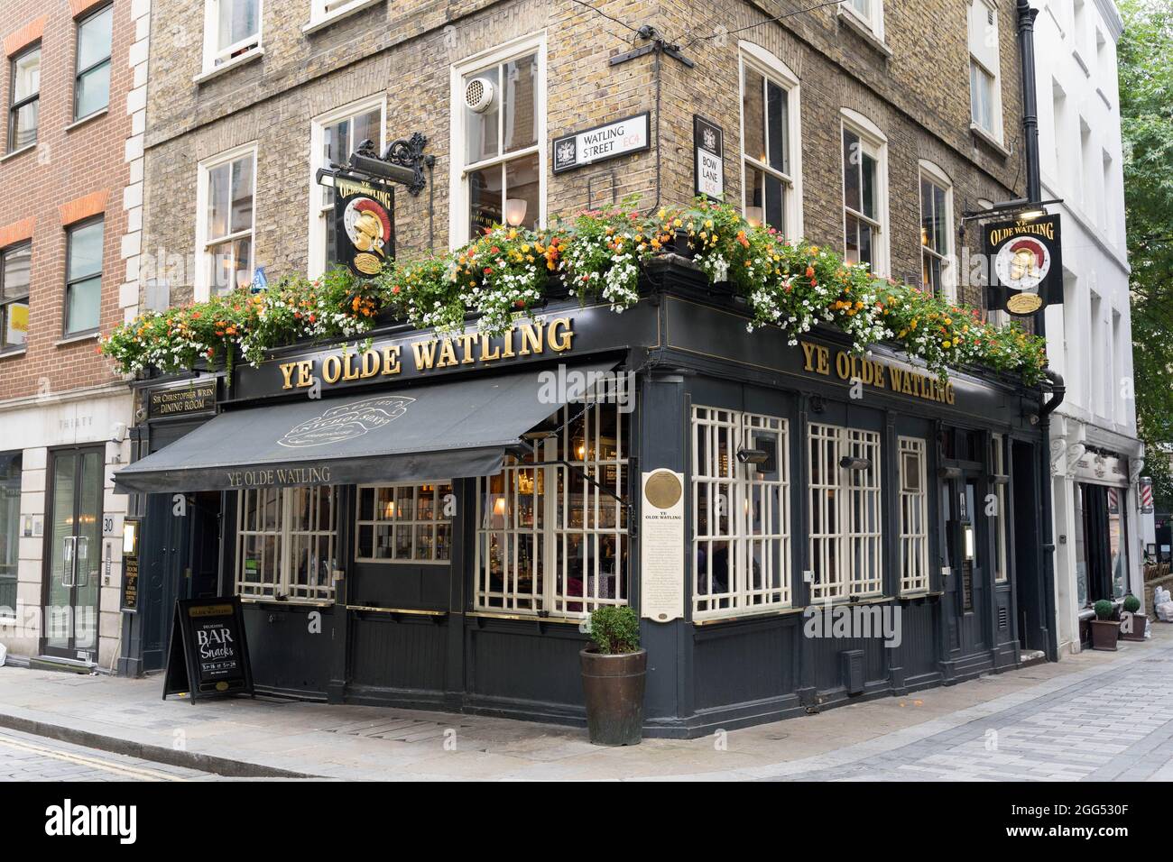 YE OLDE WATLING PUB Foto Stock