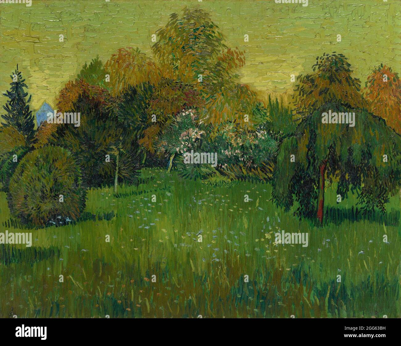 Il giardino del poeta 1888 di Vincent van Gogh Foto Stock