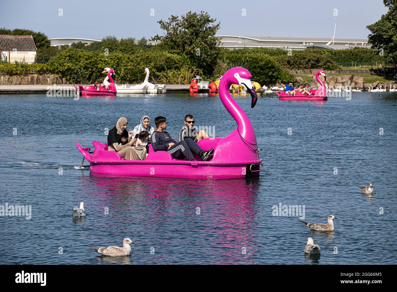 Southport lago marino Foto Stock