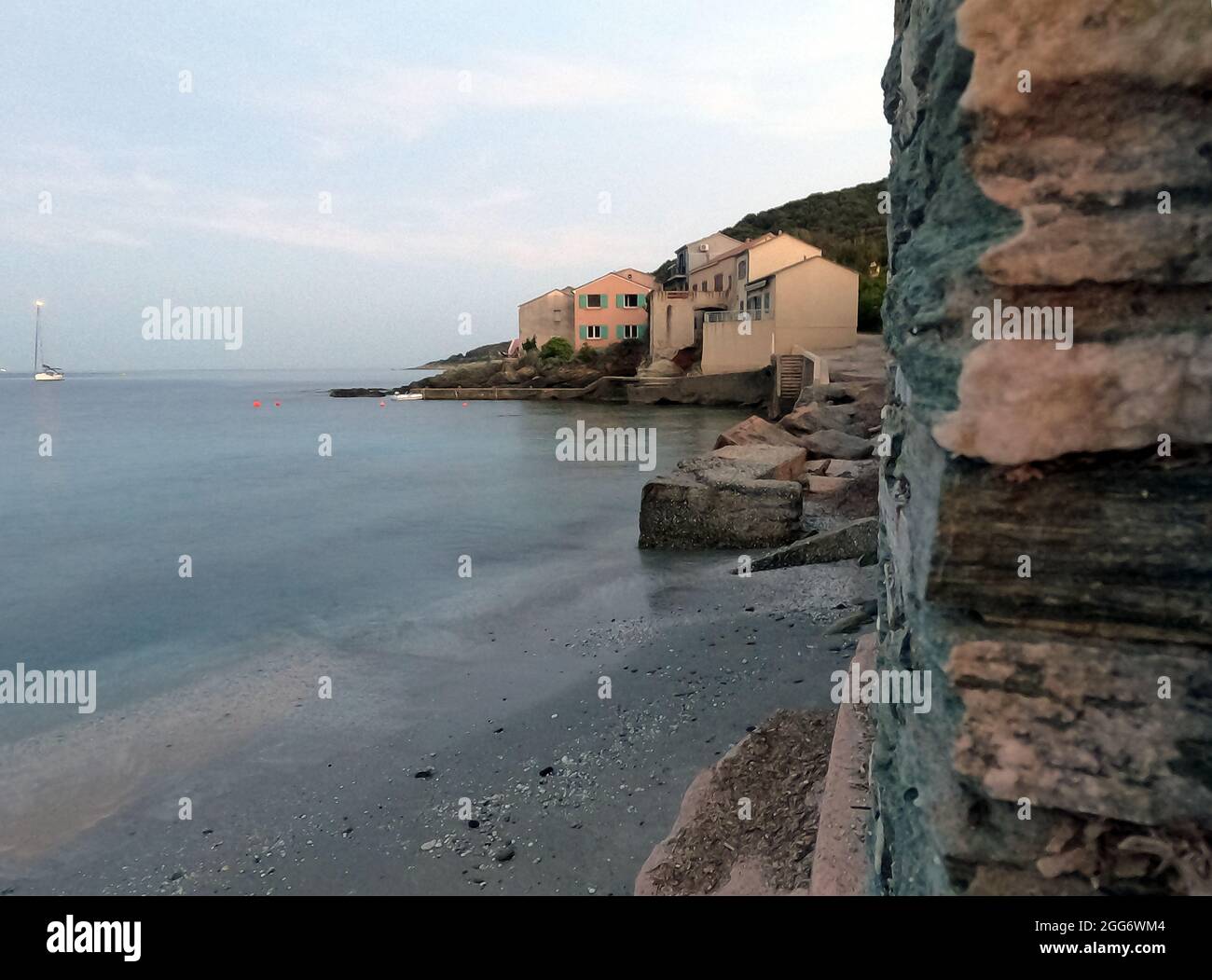 Marine de Meria, Corsica, Francia Foto Stock