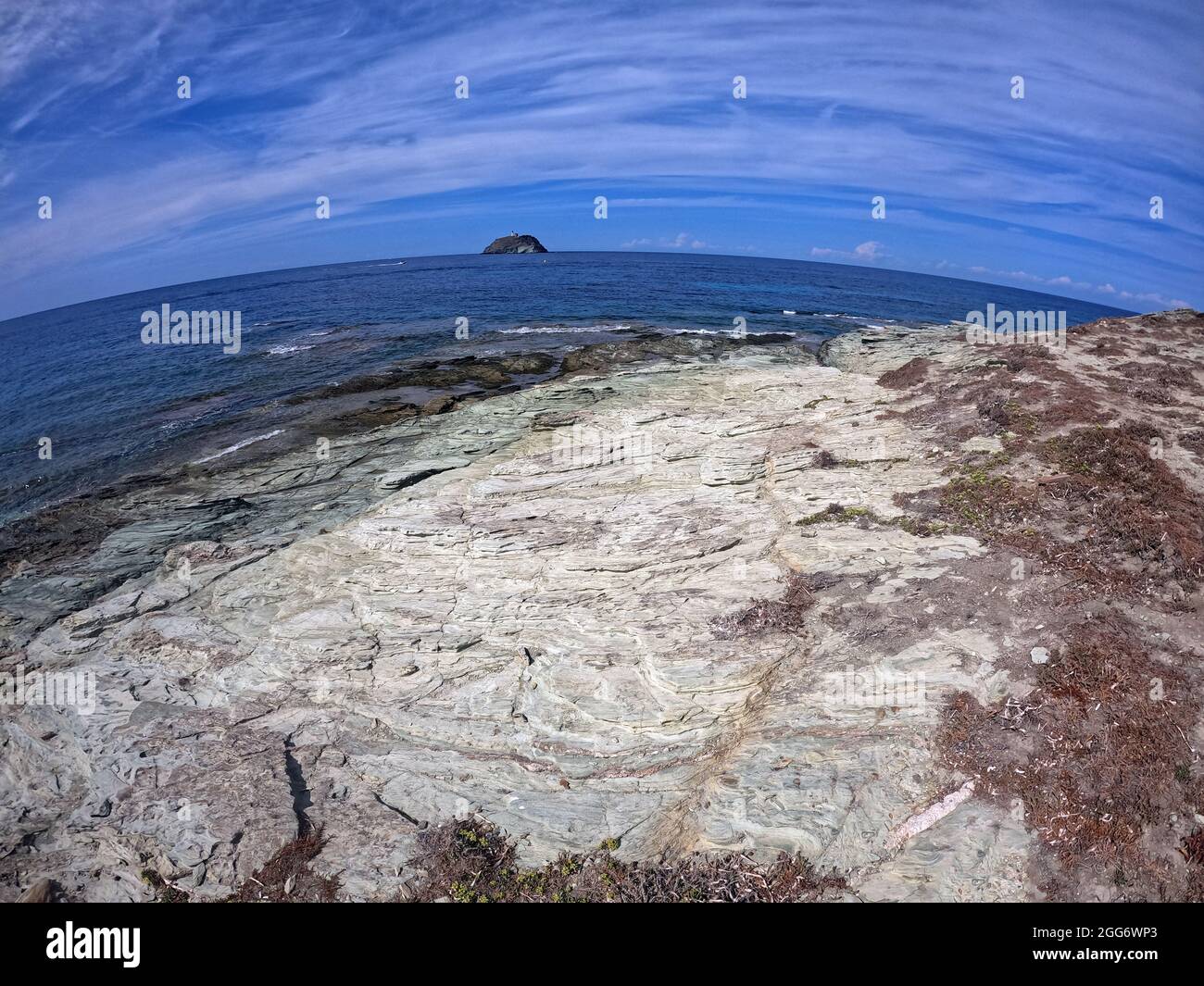 Barcaggio, Cap Corse, Francia Foto Stock