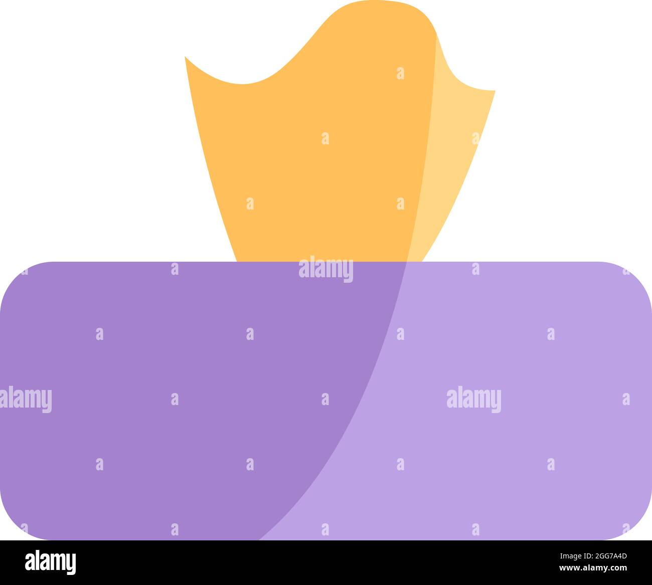Tovaglioli medici, illustrazione di icone, vettore su sfondo bianco Illustrazione Vettoriale