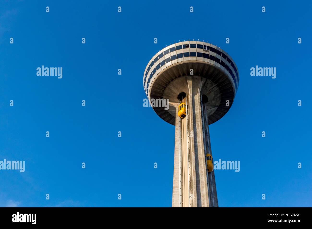 Skylon Tower Revolving Restaurant a Niagara Falls, Ontario, Canada Foto Stock