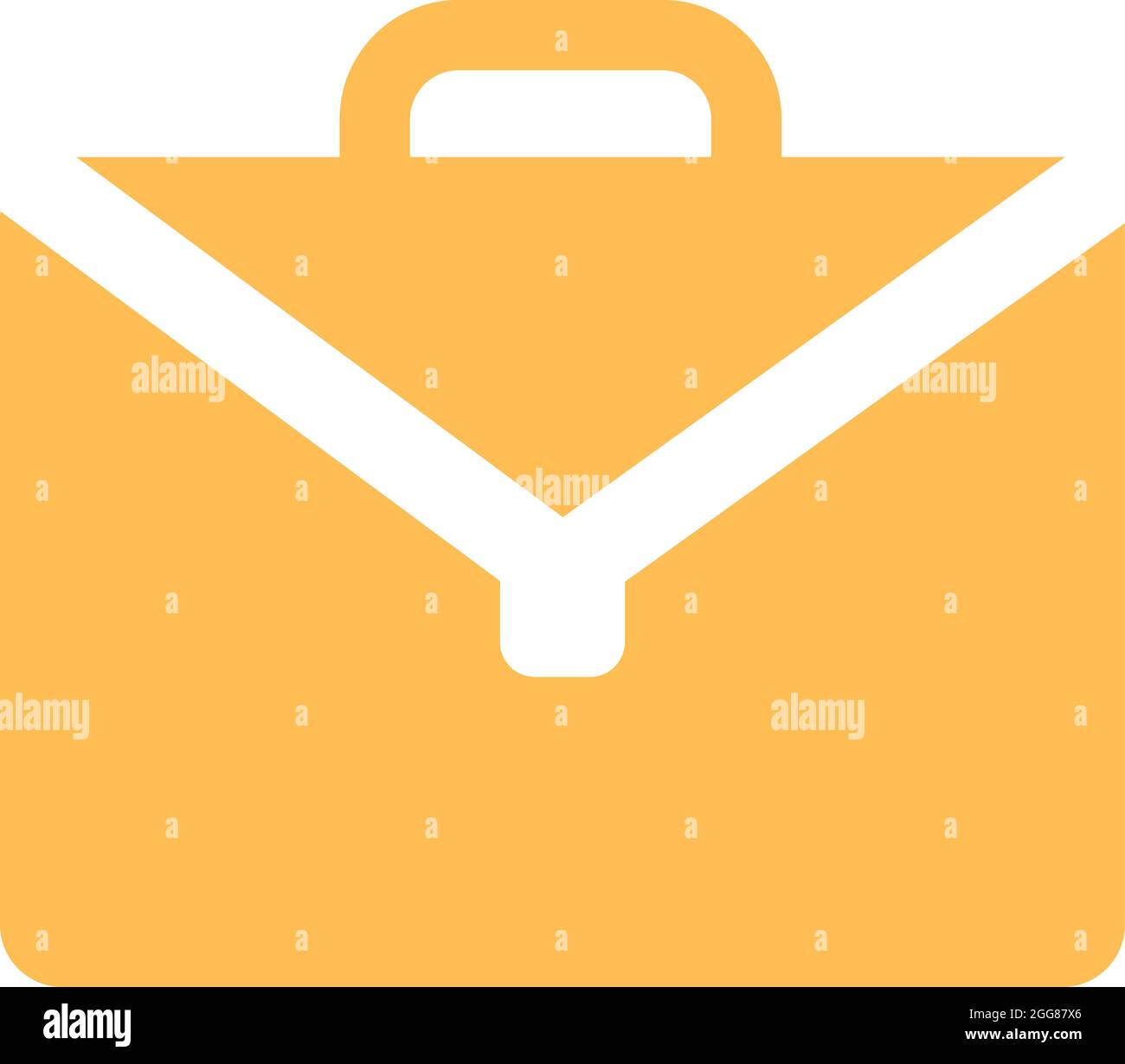 Borsa dell'amministratore, illustrazione, su sfondo bianco. Illustrazione Vettoriale