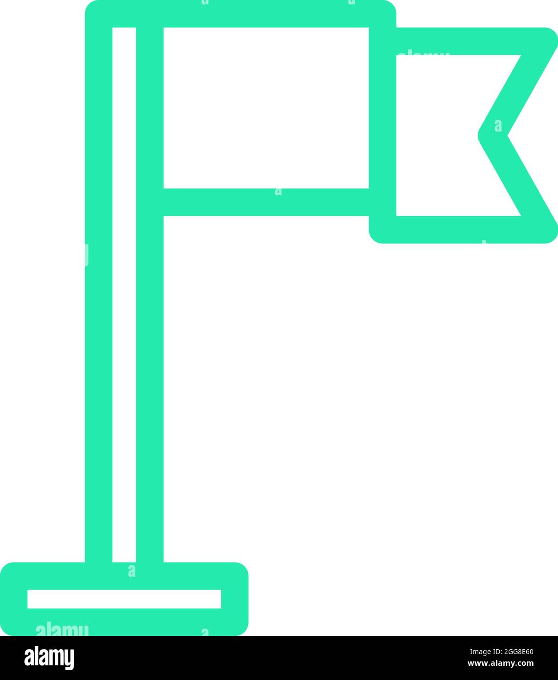 Indicatore di posizione, illustrazione, vettore su sfondo bianco. Illustrazione Vettoriale