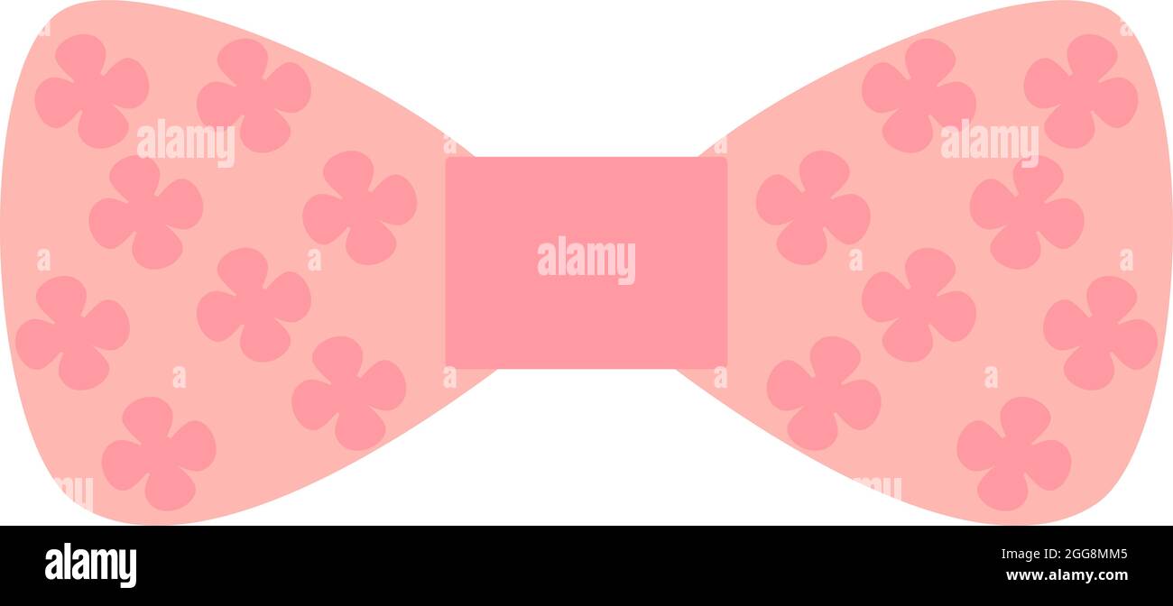 Arco rosa con foglie fortunate, illustrazione, vettore, su sfondo bianco. Illustrazione Vettoriale