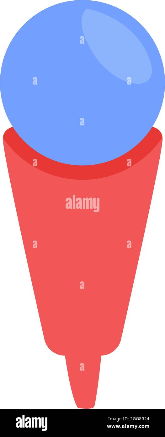 Hobby di canto, illustrazione, vettore, su sfondo bianco. Illustrazione Vettoriale