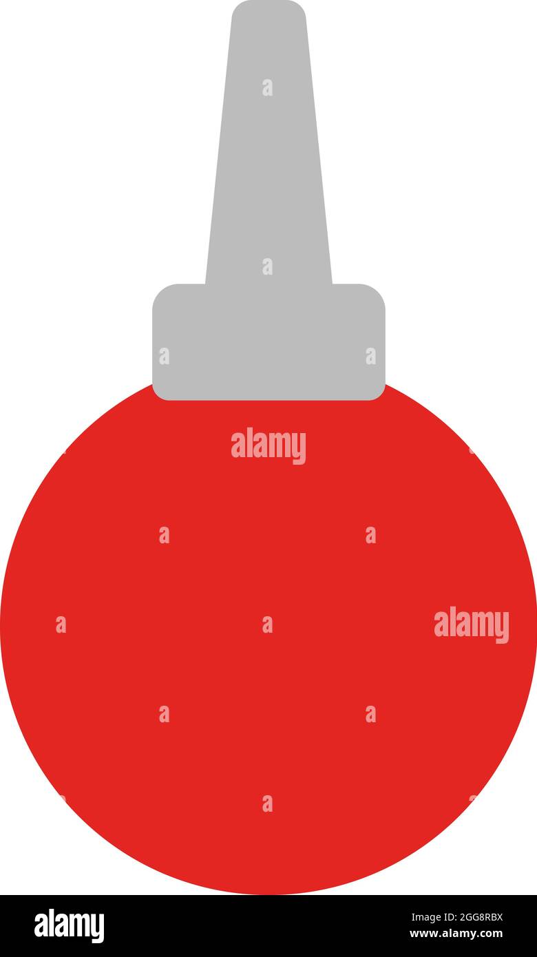Enema ospedaliero, illustrazione, vettore, su sfondo bianco. Illustrazione Vettoriale