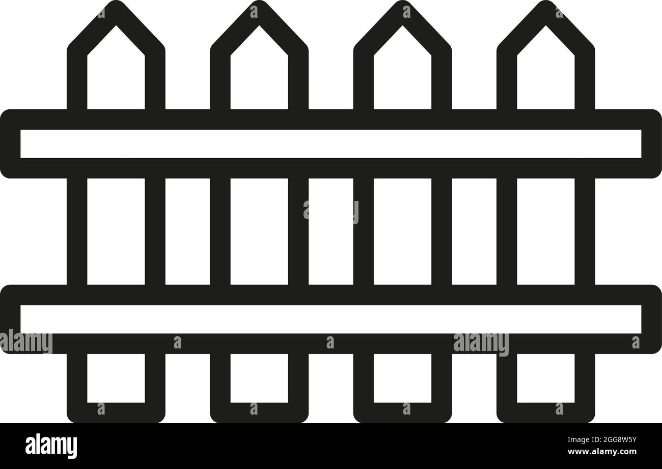 Recinzione di parcheggio, illustrazione, vettore, su sfondo bianco. Illustrazione Vettoriale Recinzione di parcheggio, illustrazione, vettore, su sfondo bianco. Illustrazione Vettoriale