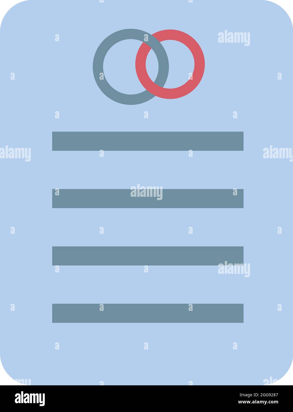 Invito al matrimonio, illustrazione, vettore, su sfondo bianco. Illustrazione Vettoriale