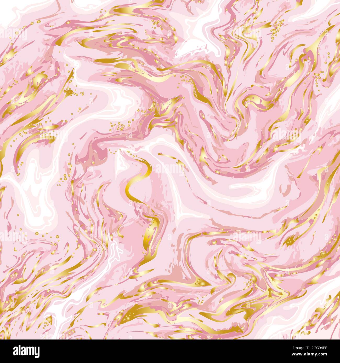 Struttura in oro rosa Illustrazione Vettoriale