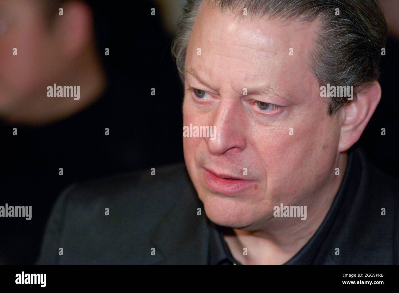 L'ex Vice Presidente al Gore partecipa agli arrivi di tappeti rossi per il Festival Internazionale del Cinema di Santa Barbara, California, 2007. Credit: Jared Milgrim/The Photo Access Foto Stock