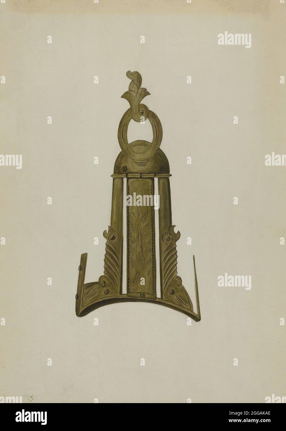 Patch-box di Cavalry Carbine Stock, c. 1939. Foto Stock