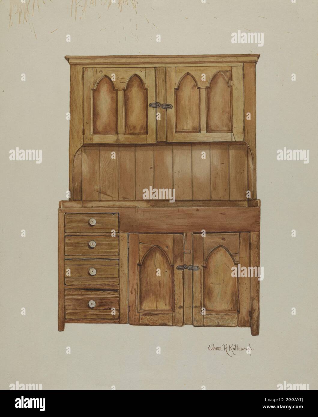 Banco lavello, 1935/1942. Foto Stock