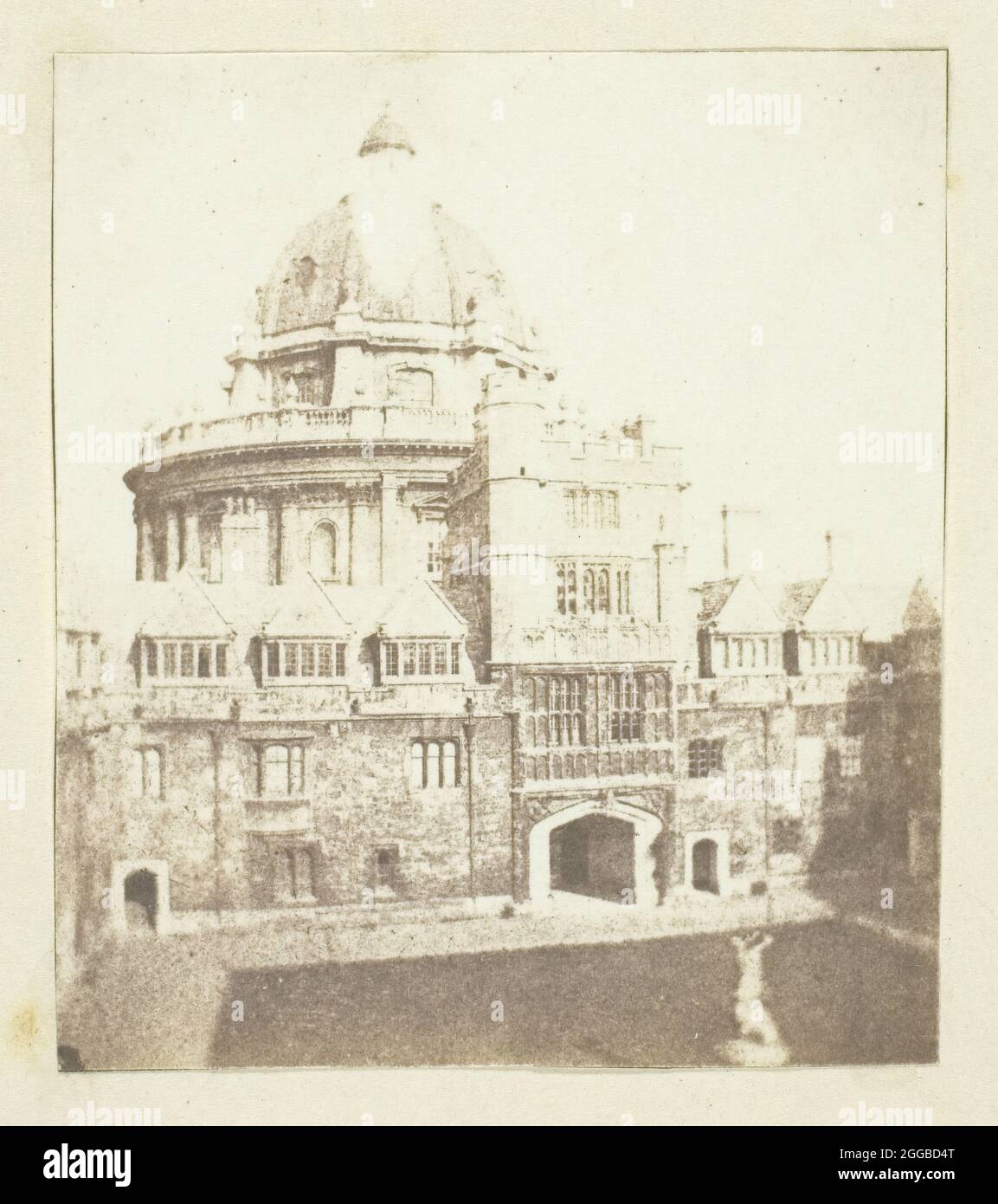 Biblioteca Radcliffe, Oxford, c.. 1841/43. Un lavoro fatto di carta salata stampa. Foto Stock