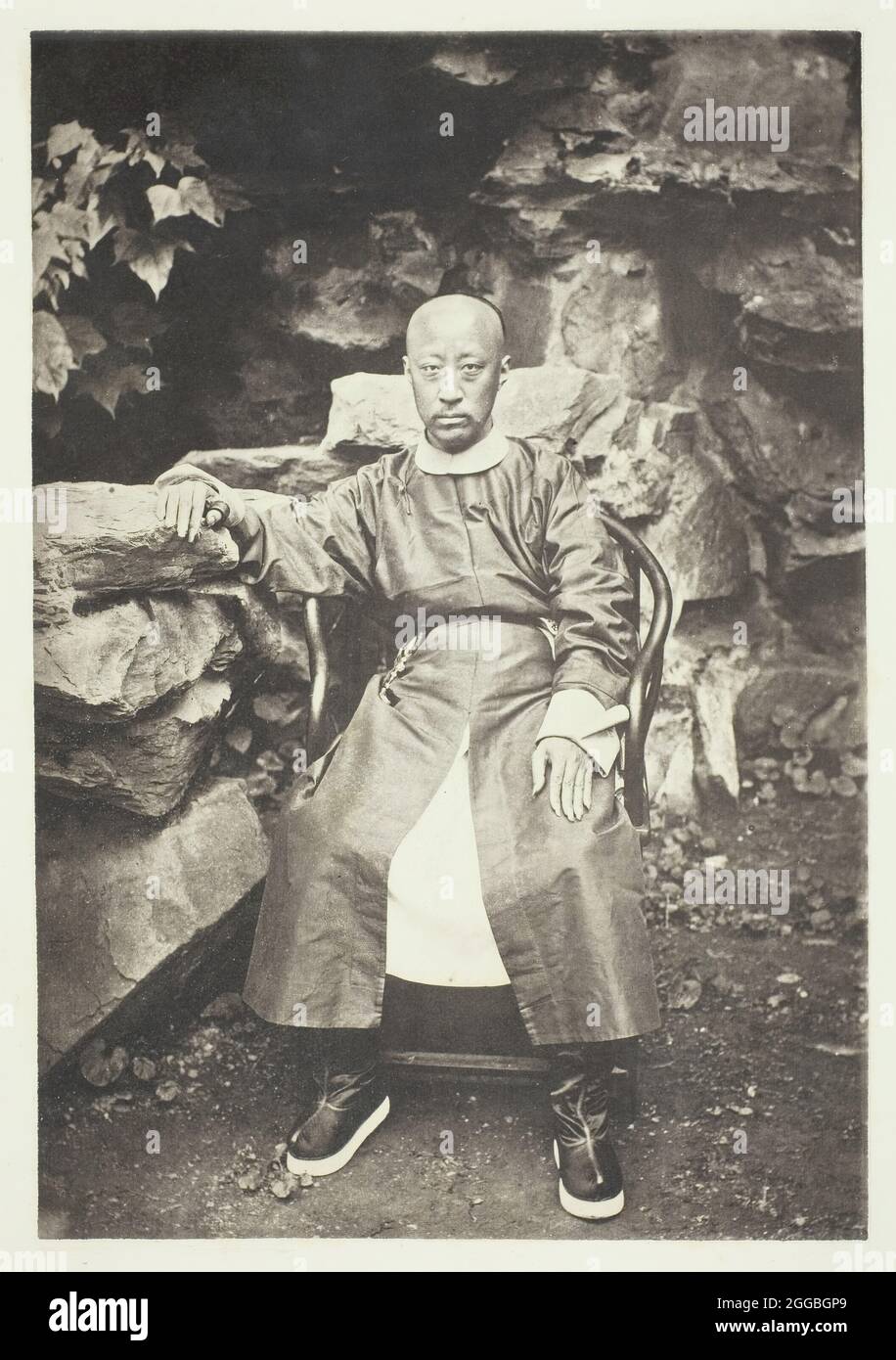 Principe Kung, c.. 1868. Un'opera fatta di collotipo, pl. i dall'album "Illustrations of china and its people, volume i" (1873). Foto Stock