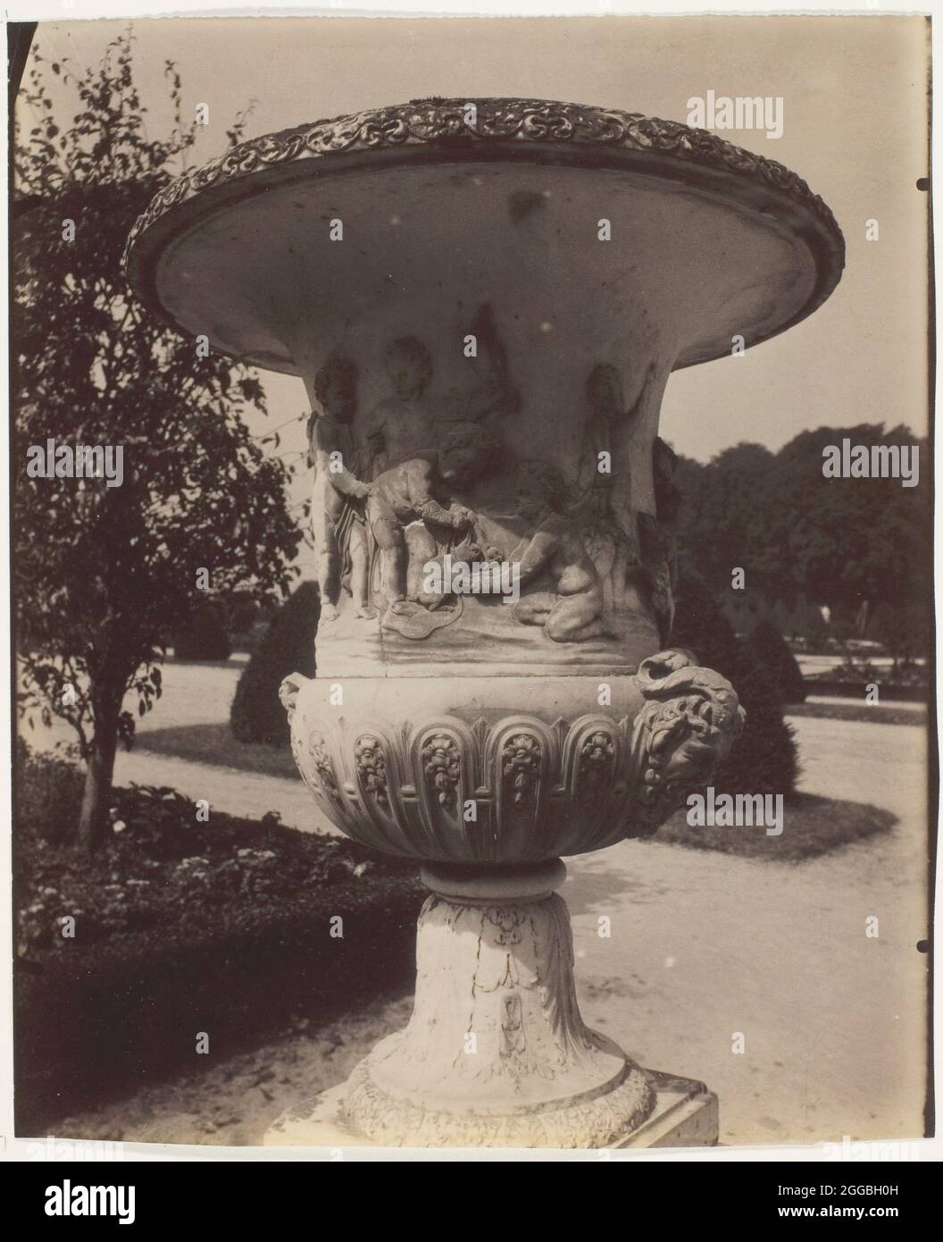 Versailles, Vase, 1905. Un'opera fatta di stampa albumen. Foto Stock