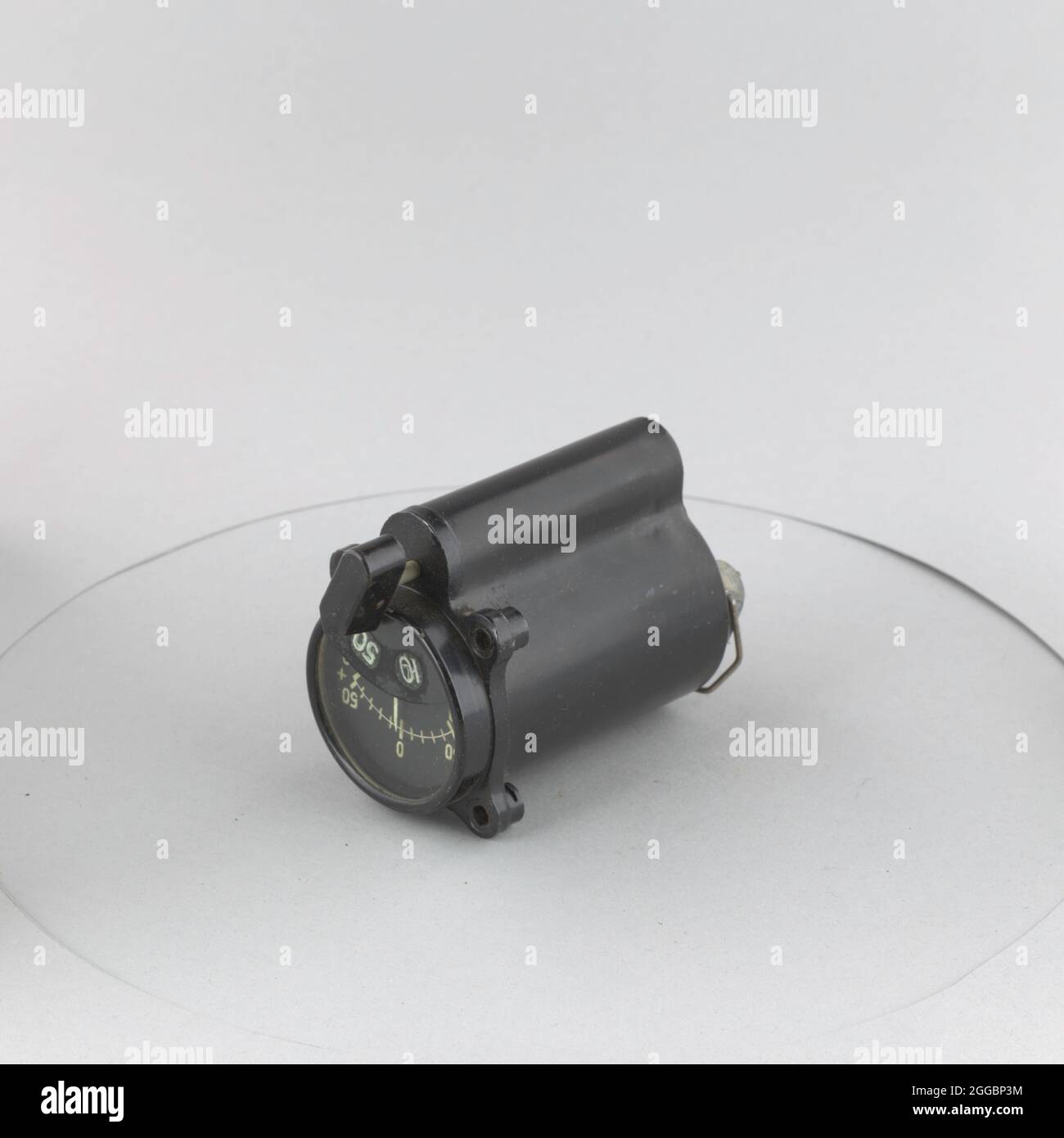 Scala doppia -10/+10 &amp; -50/+50gradi.cent. 13 cm l;5 cm diam. Foto Stock