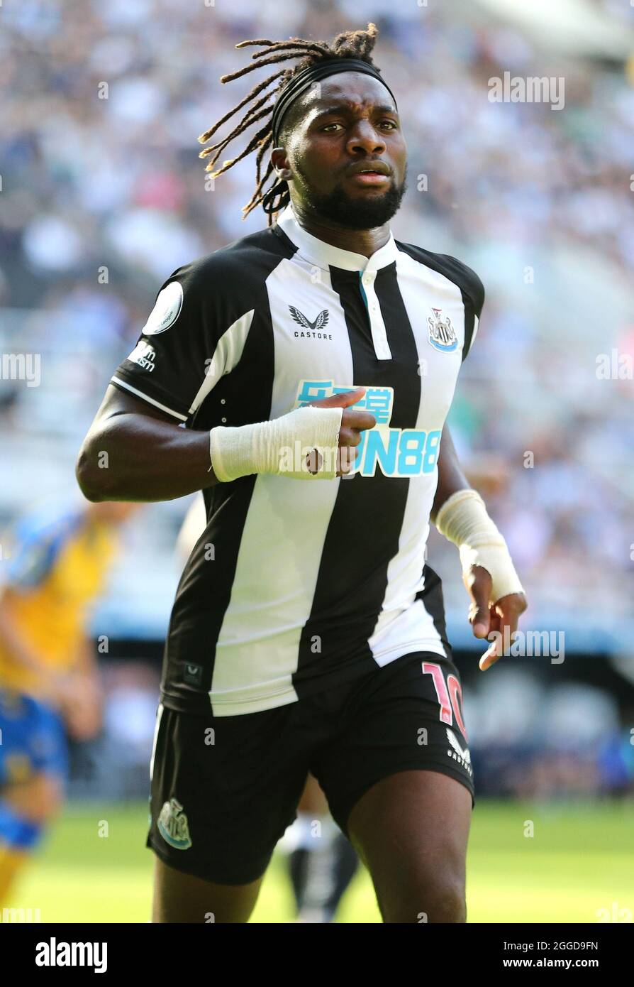 ALLAN SAINT-MAXIMIN, NEWCASTLE UNITED FC, 2021 Foto Stock