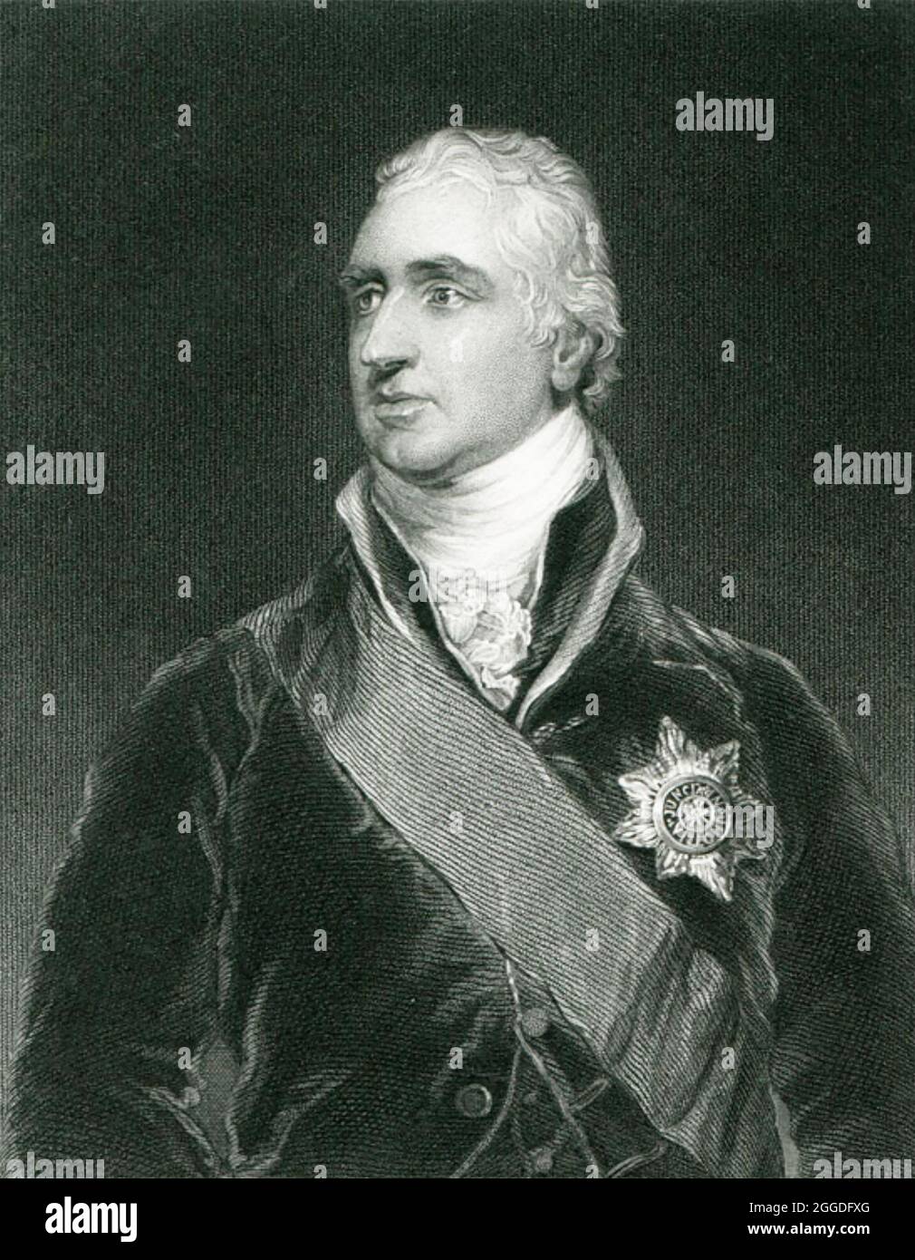 CHARLES WHITWORTH, primo conte Whitworth (1752-1825) politico e diplomatico britannico Foto Stock