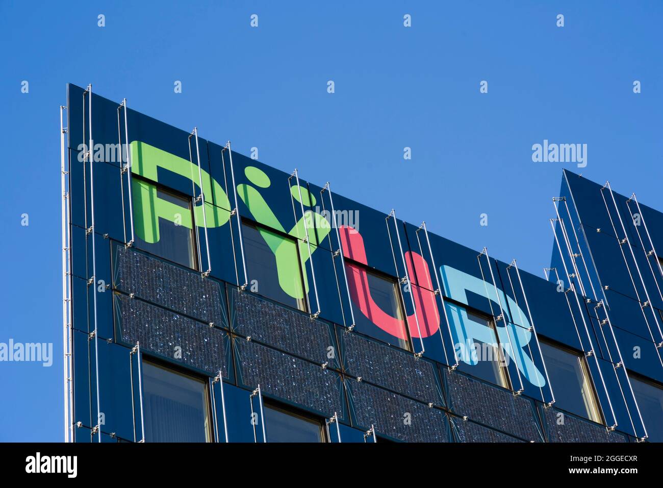 Pyur Company, TV via cavo Internet e tariffe telefoniche, Berlino, Germania Foto Stock