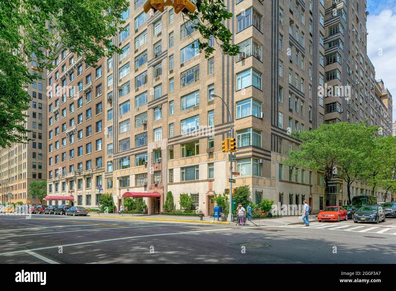 320 Central Park West, Ardsley, progettato da Emery Roth in stile Art Deco, costruito nel 1931. Nell'Upper West Side/Central Park West Historic District. Foto Stock