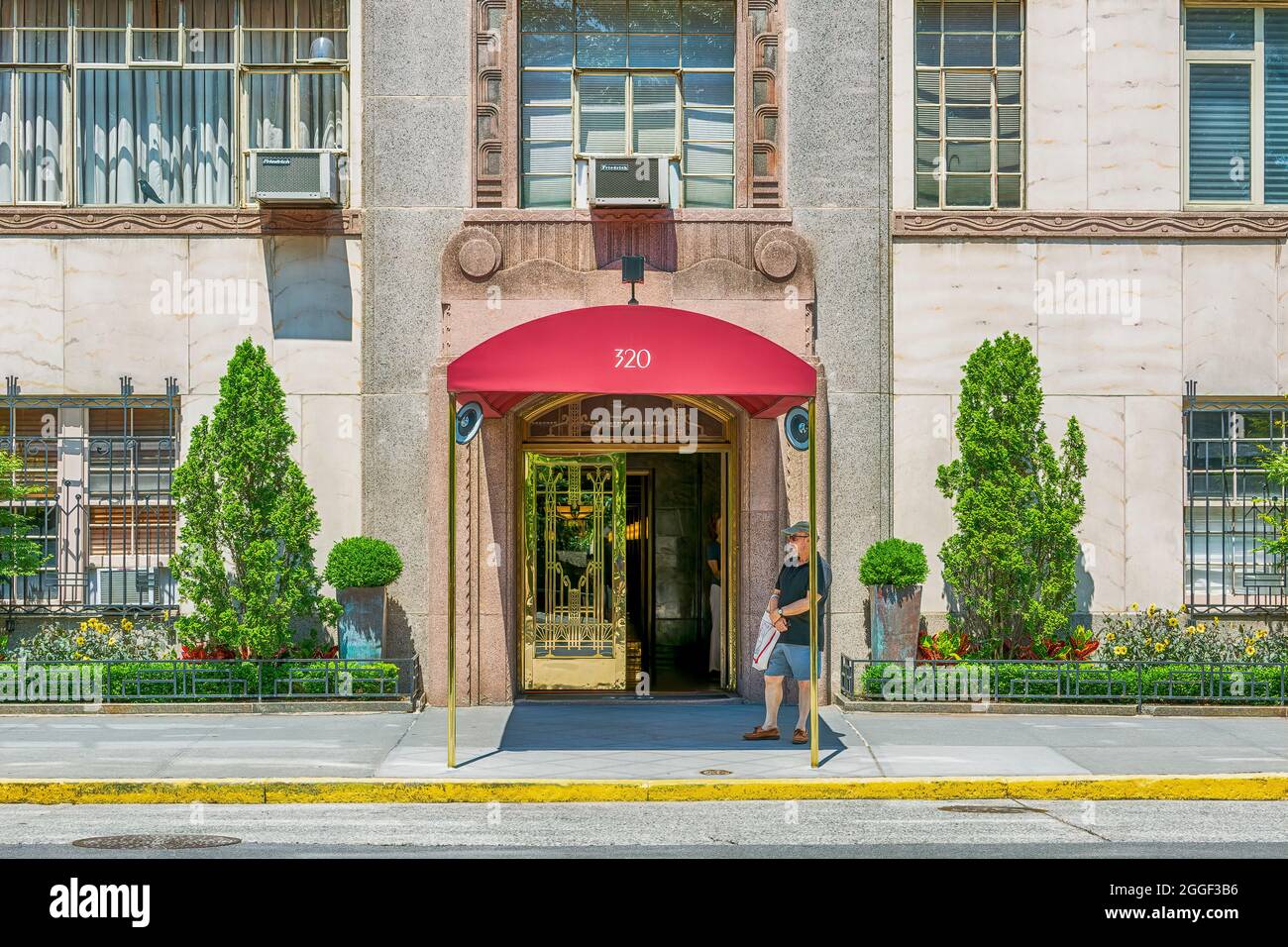 320 Central Park West, Ardsley, progettato da Emery Roth in stile Art Deco, costruito nel 1931. Nell'Upper West Side/Central Park West Historic District. Foto Stock