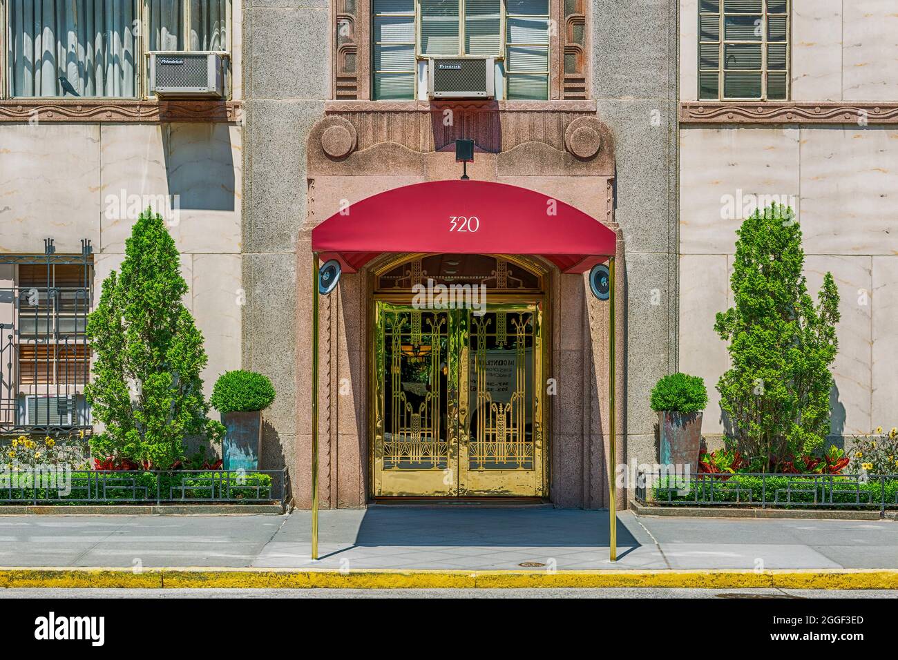 320 Central Park West, Ardsley, progettato da Emery Roth in stile Art Deco, costruito nel 1931. Nell'Upper West Side/Central Park West Historic District. Foto Stock
