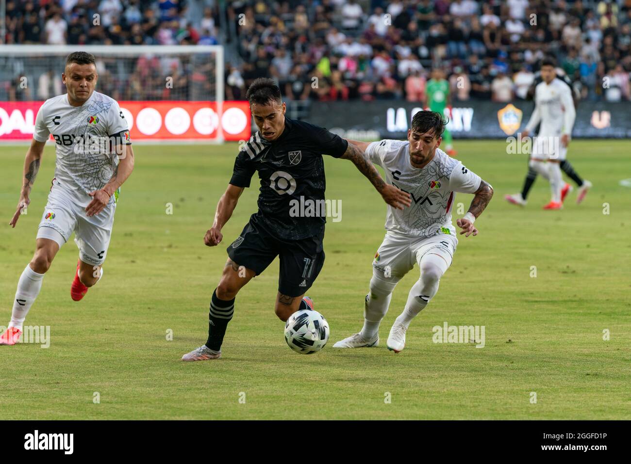 Lucas Zelarayán di Columbus Crew in azione al MLS All Star Game 2021 Foto Stock