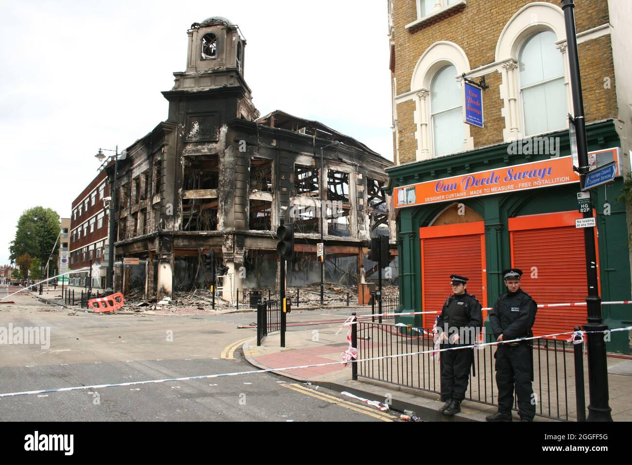 Tottenham si ribella 2011 Foto Stock