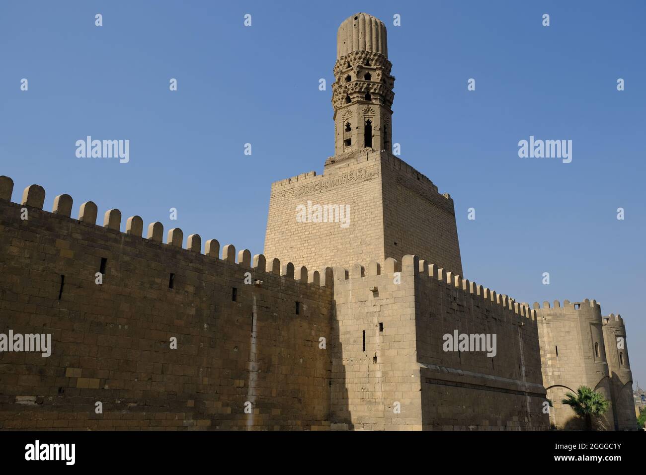 Egitto Cairo - Bab El Nasr porta alla città vecchia del Cairo Foto Stock