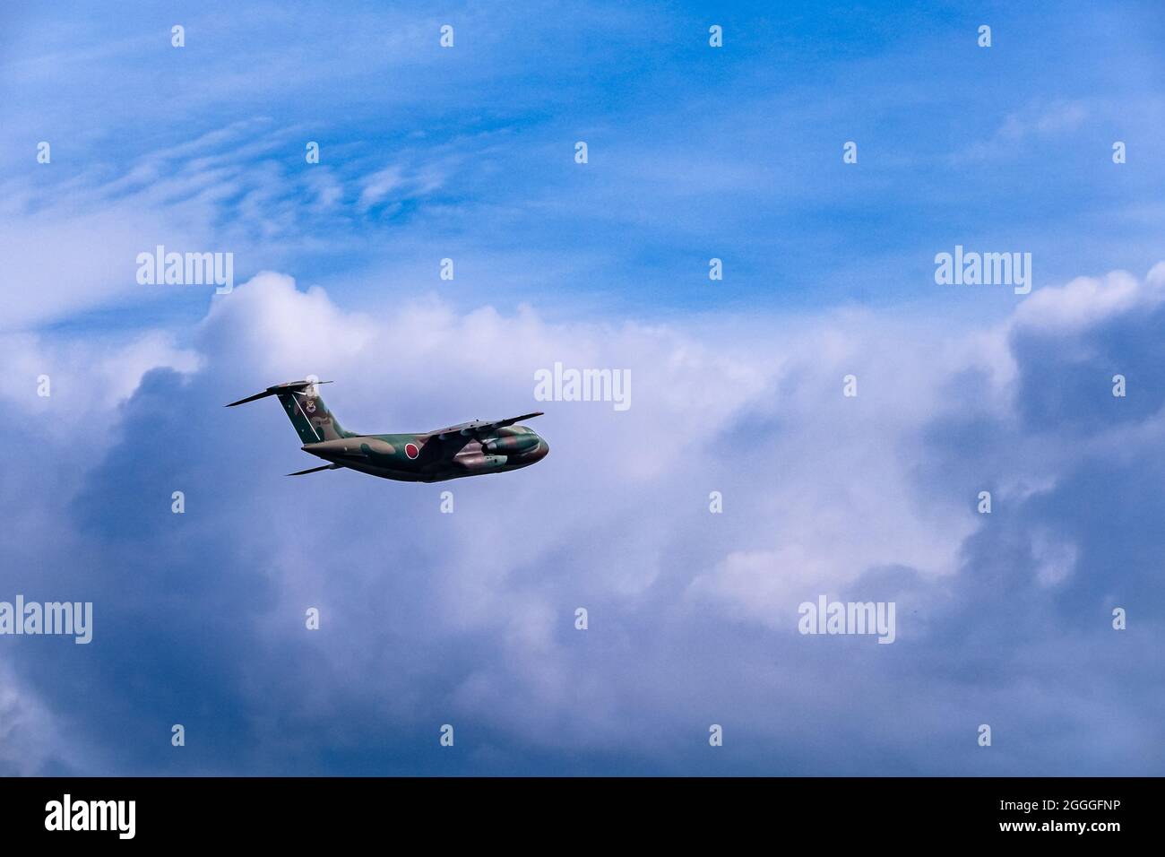 Trasferimento Kawasaki C-1 in missione Foto Stock