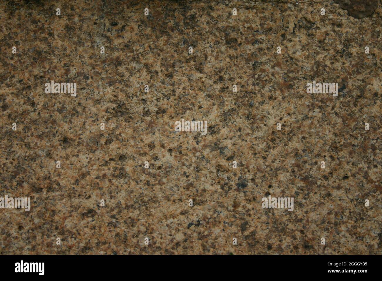 Hintergrundbild Nahaufnahme einer Granitplatten Foto Stock